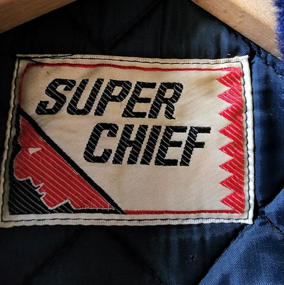 SOLD Vintage Super Chief Faux Fur Collar Coat - Picture 10 of 10